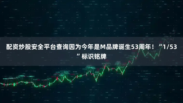 配资炒股安全平台查询因为今年是M品牌诞生53周年！“1/53”标识铭牌